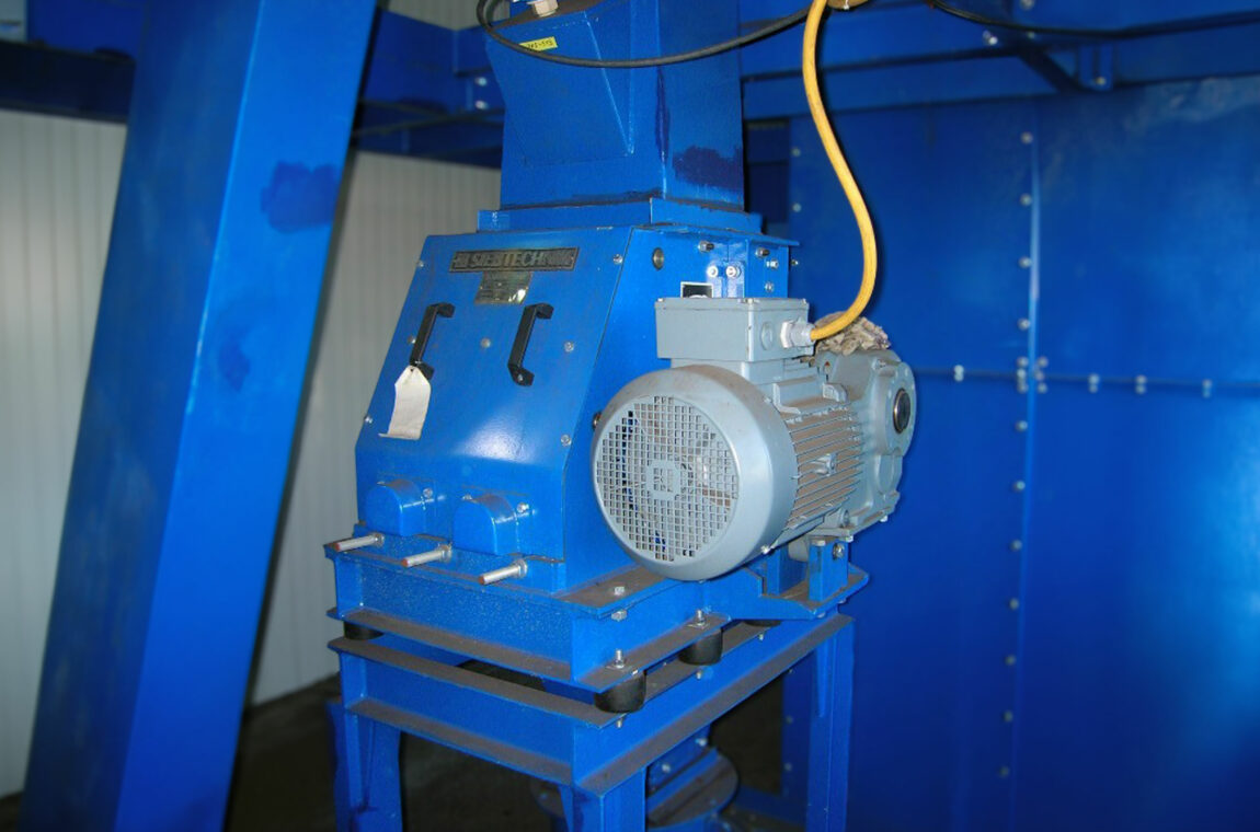 SIEBTECHNIK TEMA single roller mill for crushing coal