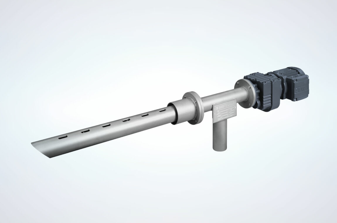 Screw sampler with electric drive