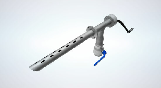 Screw sampler SPN with mechanical drive