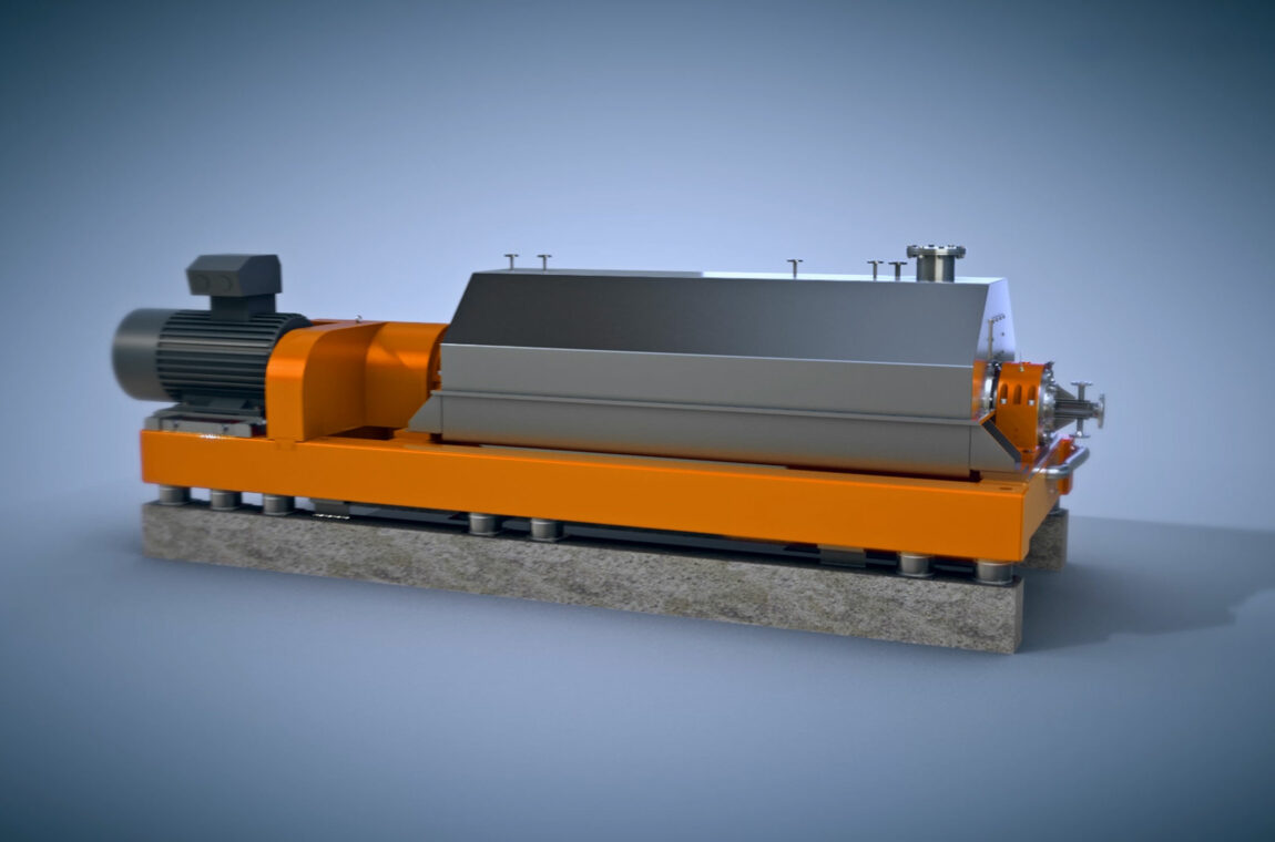 Screen decanter TURBOSCREEN 3D Animation - Exterior view