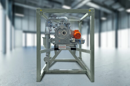 QuattroFlexPilot - Four different process engineering centrifuge units on one drive. Maximum flexibility for pilot machines in pilot plants or test applications.