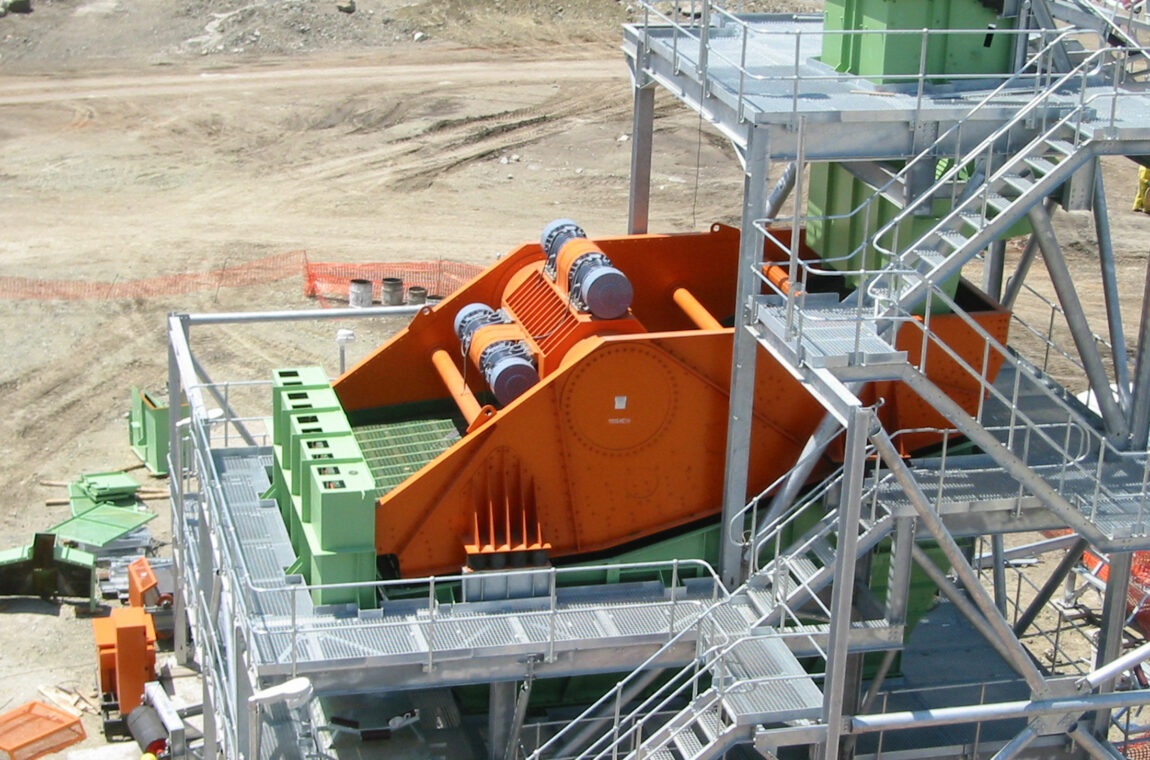 SIEBTECHNIK TEMA US vibrating equipment: screening machine