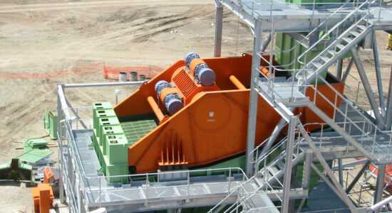 SIEBTECHNIK TEMA US vibrating equipment: screening machine