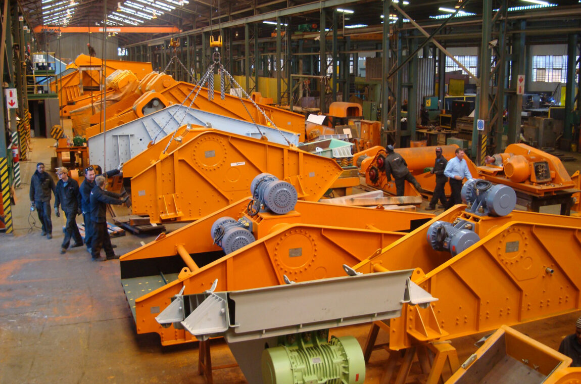 SIEBTECHNIK TEMA US vibrating equipment: screening machine