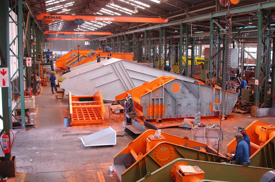 SIEBTECHNIK TEMA US vibrating equipment: screening machine